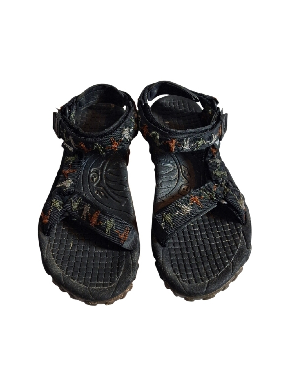 Teva Valkyrie Men’s Sandals Sz 10 Waterproof Hiking Travel Beachwear Aztec